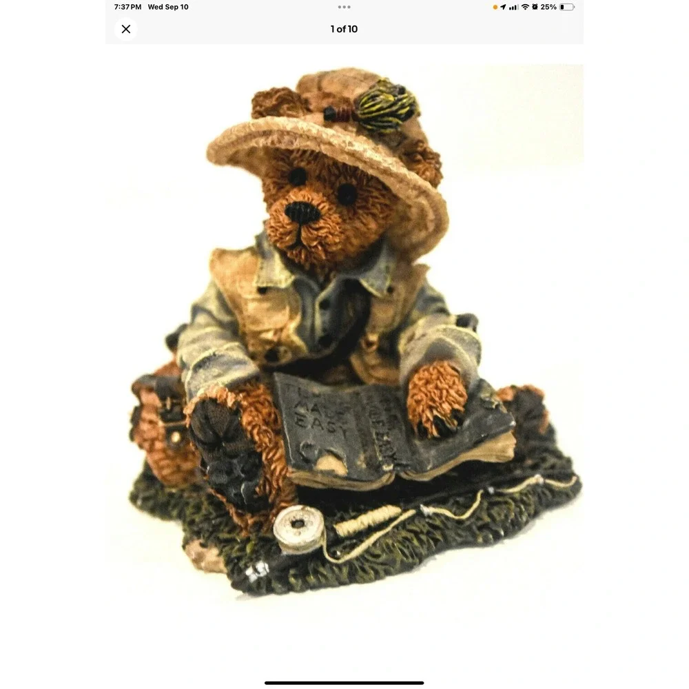 Boyds Bears Otis The Fisherman Style # 2249-01‎ Classic Figure